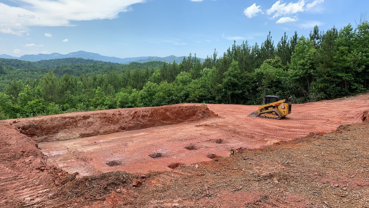Grading for Stines and Company  in Rutherfordton, NC