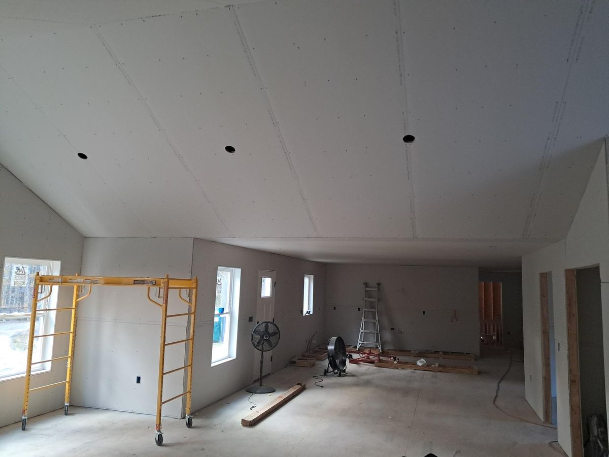 Custom Drywall Work for Premier drywall in Springvale, ME