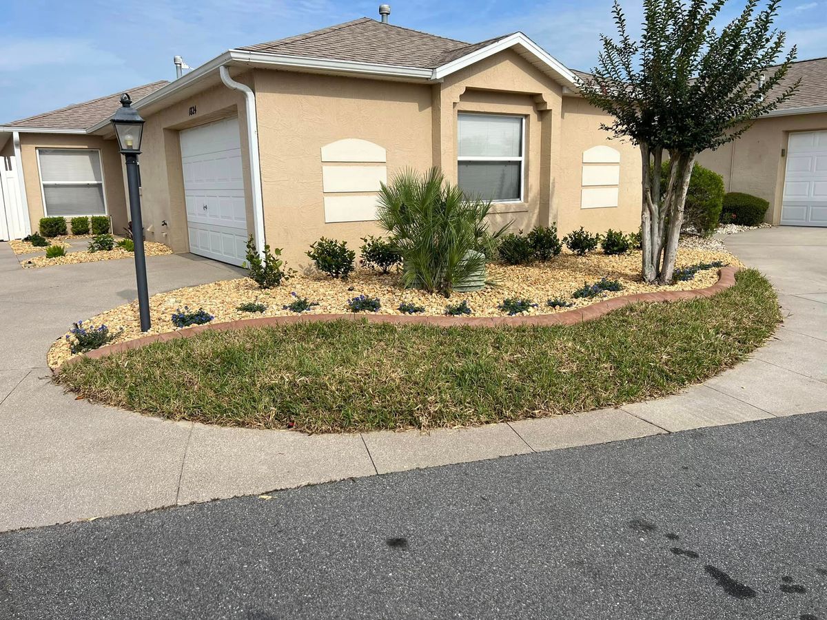 Landscape Desgin for R.B. & Company in Belleview, FL