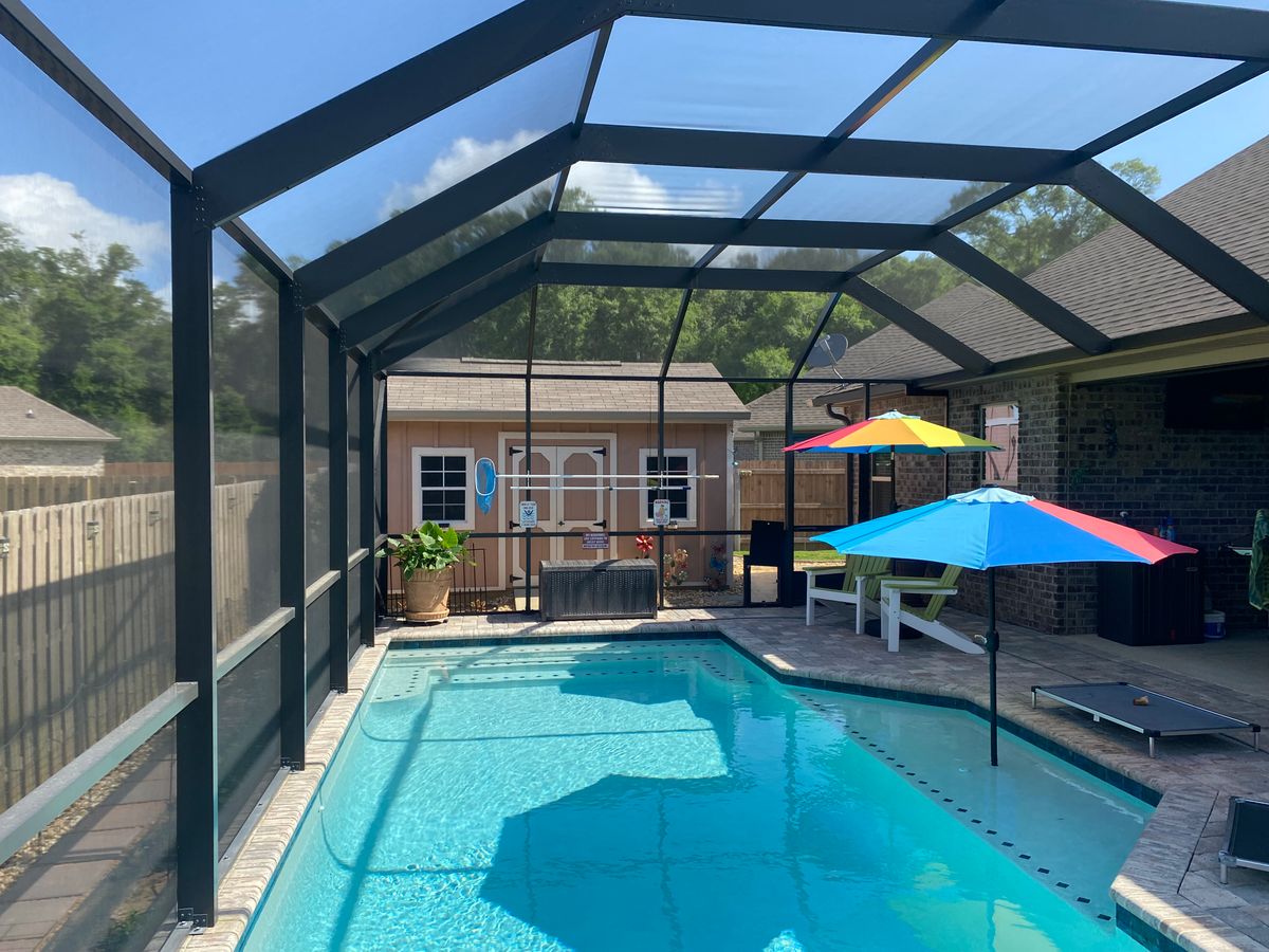 Screen Room Repairs for Precision Exterior Enterprises in Pensacola, FL