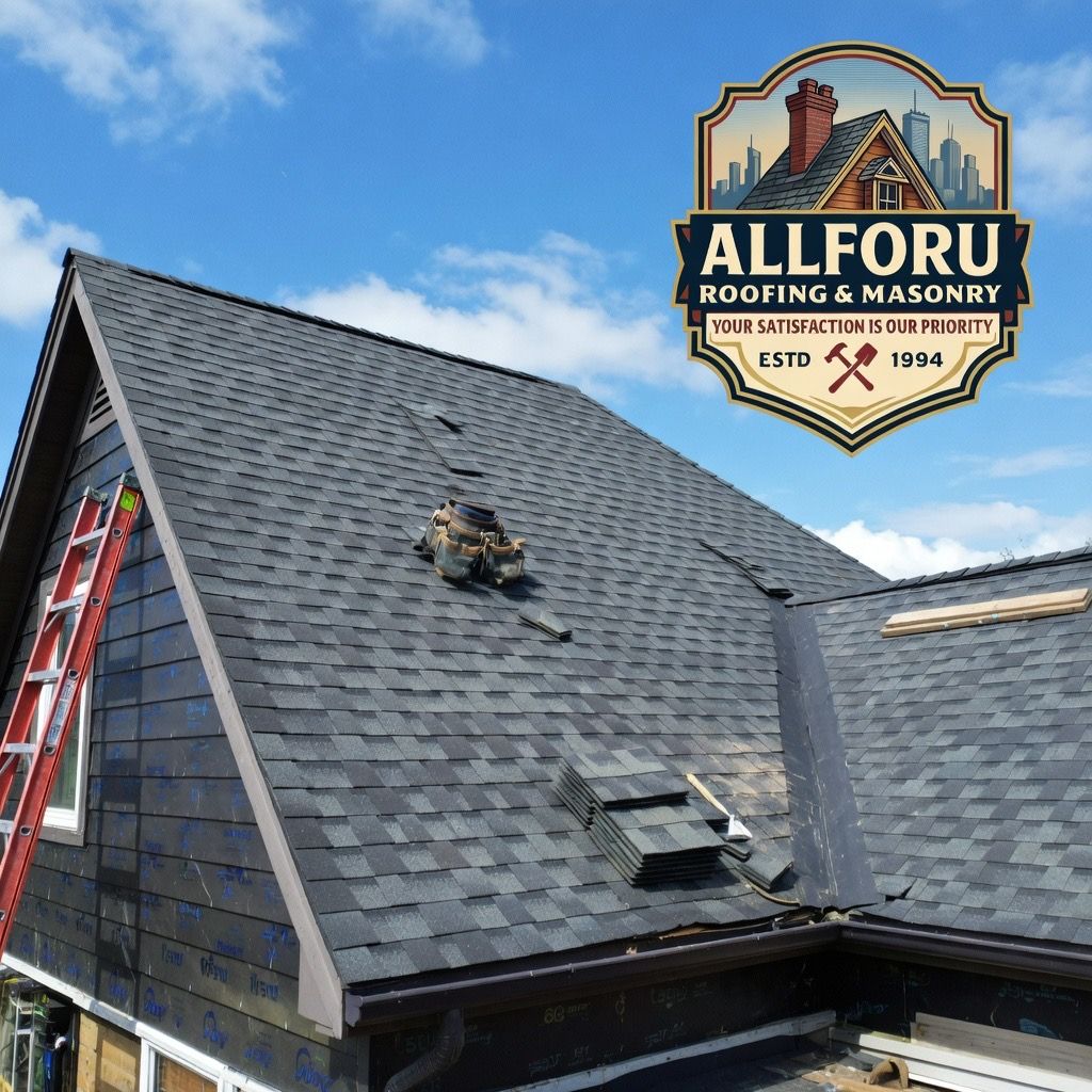 Roofing Installation services for All For U Roofing & Masonry in Boston, MA