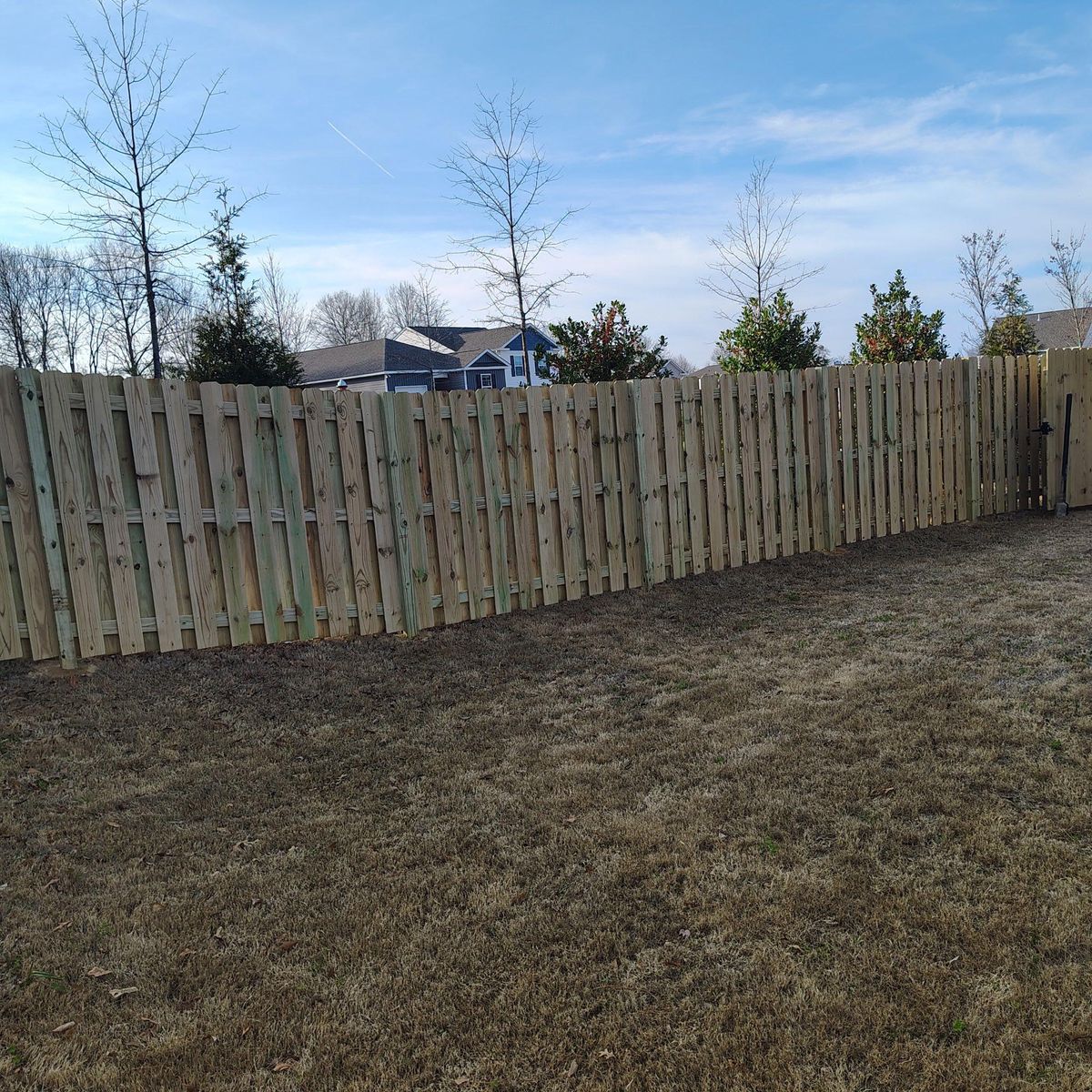 Fence Installation for JB Nealy Fence in Elgin, SC