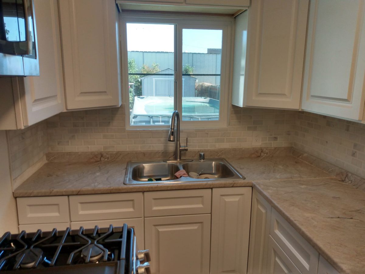 Kitchen Renovation for Alberte Construction Inc. in Sacramento, CA