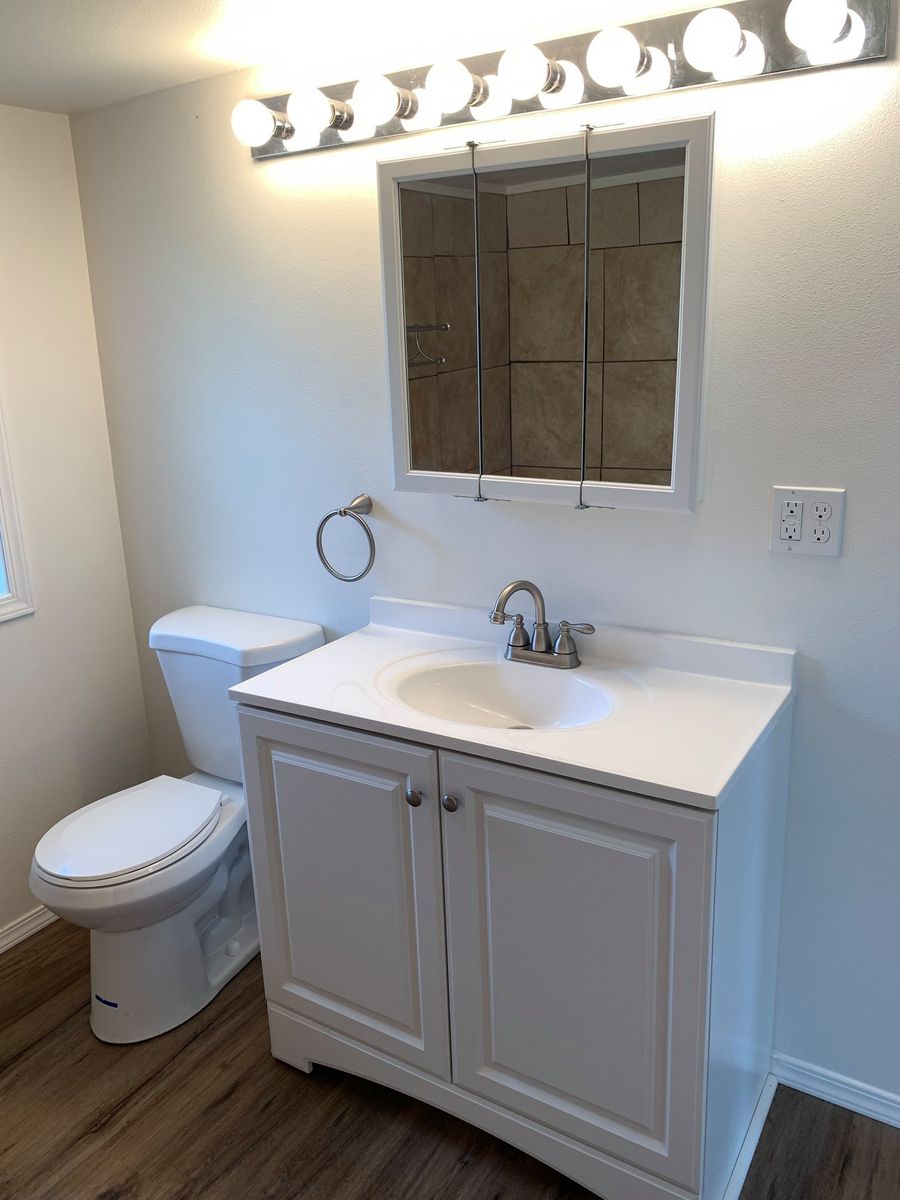 Bathroom Renovation for Racketty Boom Construction  in Centralia, WA