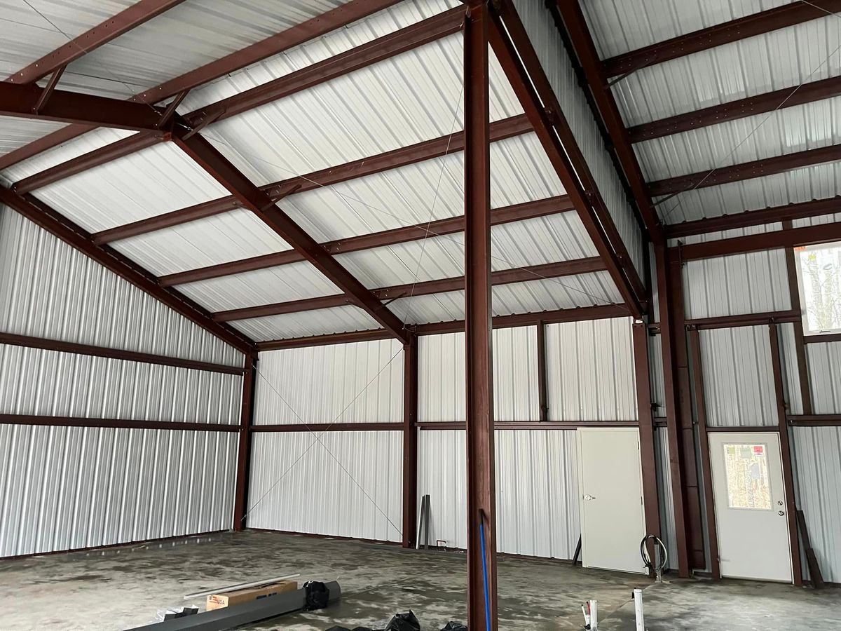 Steel - Warehouses for K&L Construction in Milledgeville, GA