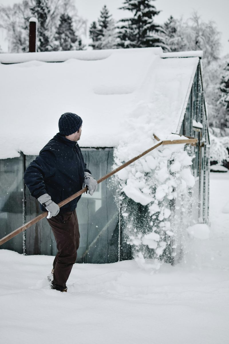 Roof Shoveling for Next Level Construction in Saco, ME