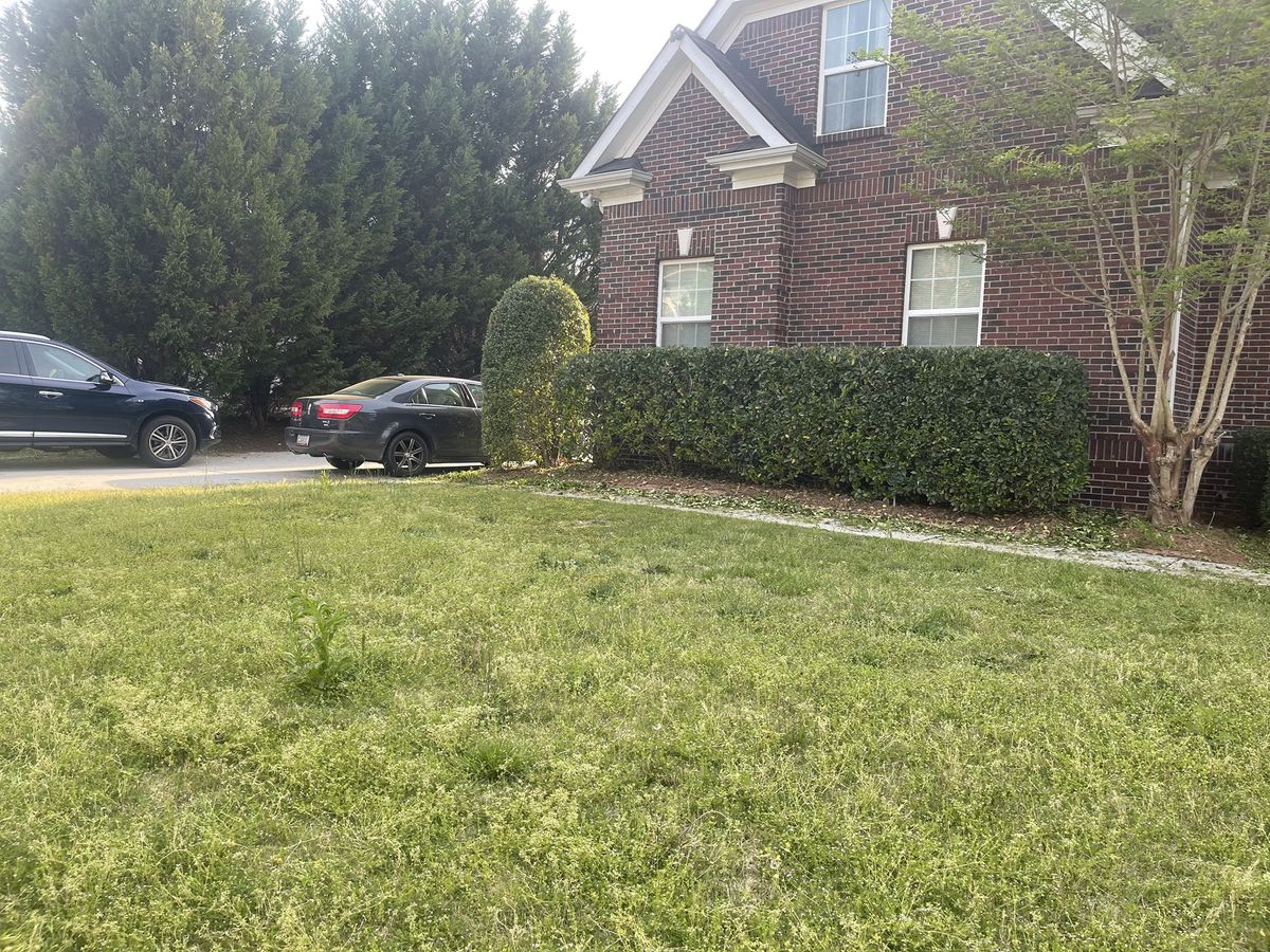 Mowing for Aries Lawnscapes in Atlanta, GA