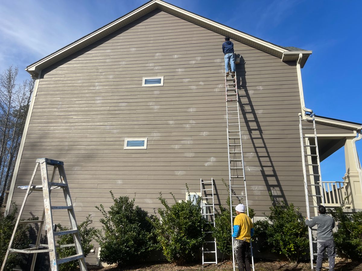 Exterior Painting for Rocky River Contractors, LLC in Charlotte, North Carolina