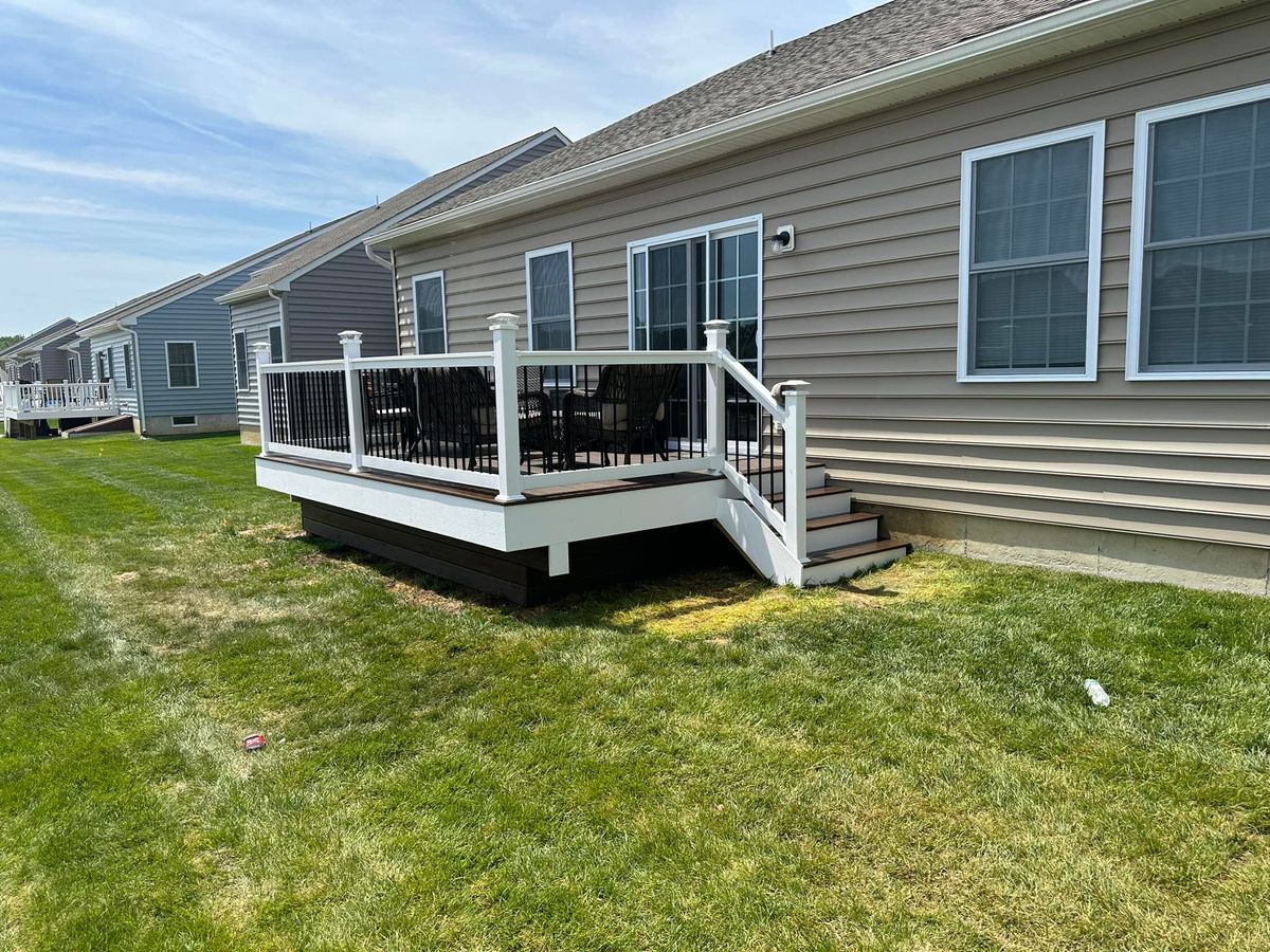 Deck & Patio Installation for Hufford's Construction in Dover, DE