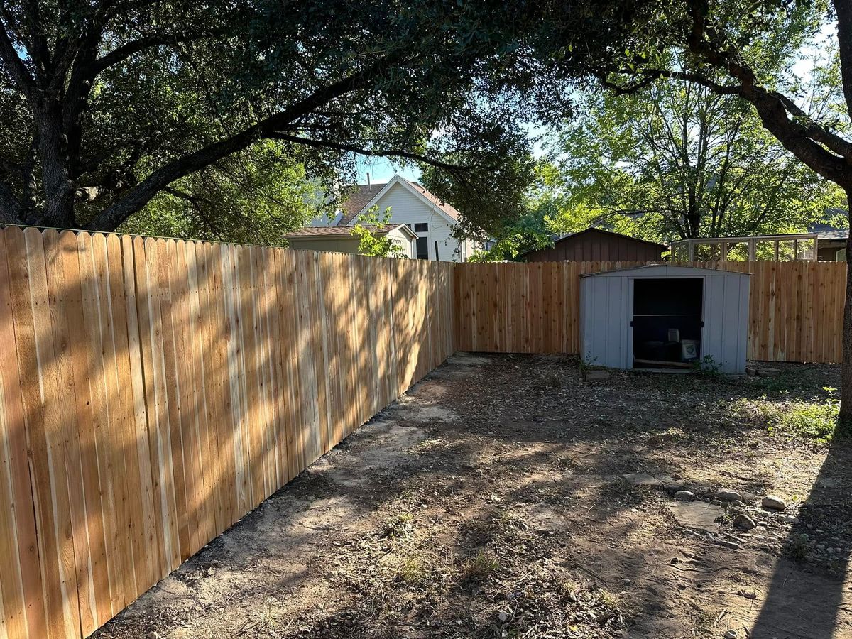 fencing for CrossCut in Kempner, TX