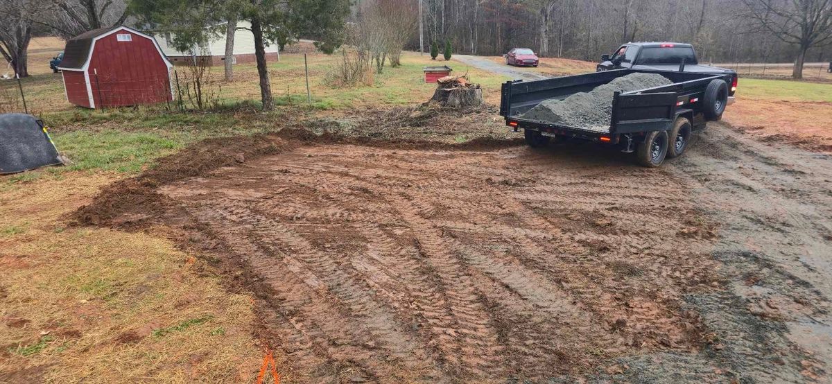 Site Preparation for Toney Site Services LLC in Rutherford County, NC