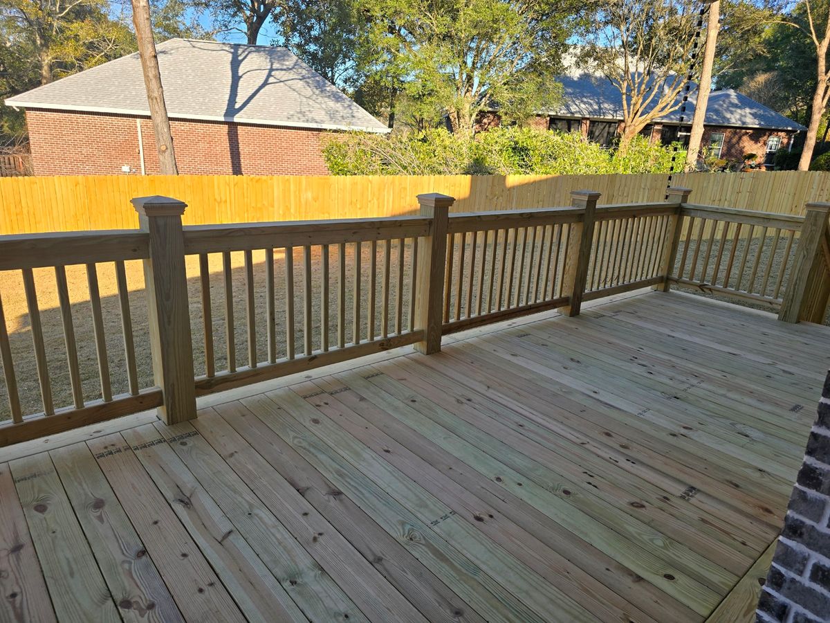 Fence Installation for Phillips Fencing Solutions in Pensacola, FL