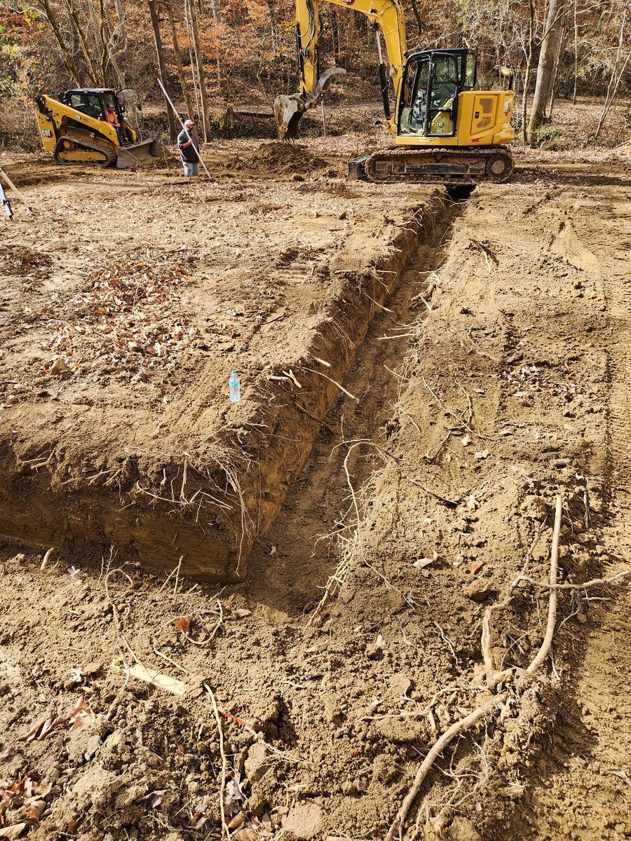 Excavation for Earthworks Elite in Sevierville, TN
