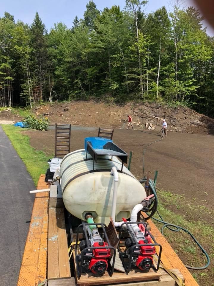 Property Grading for TBC Custom Trades in West Burke, VT