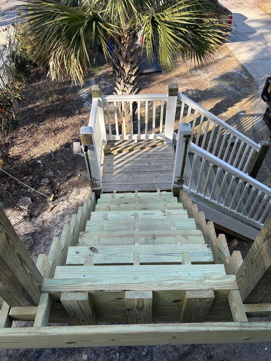 Deck Construction for Briggs Construction LLC  in Leland, NC