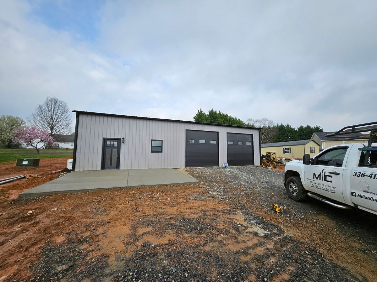 Masonry for Miilan Construction in Boonville, NC