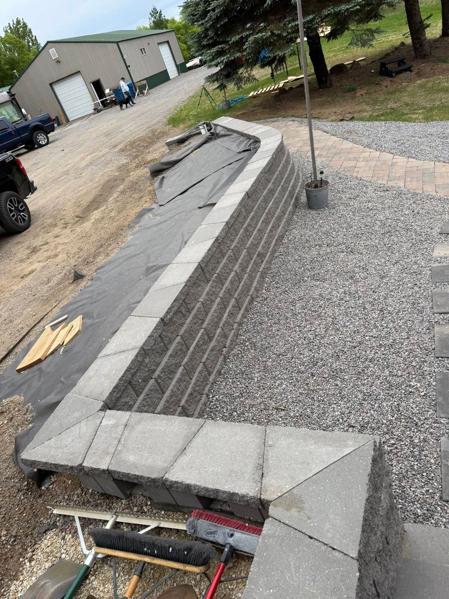 Patio Design & Construction for J’s Snow and Landscape in Oak Park, MN