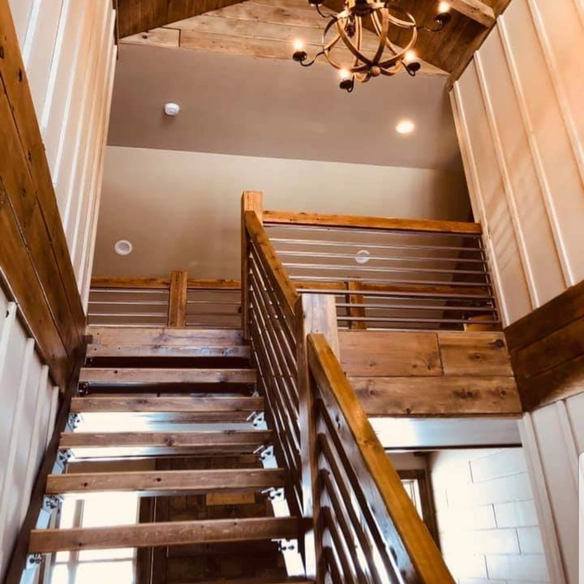 Custom Stairways for Timber Concepts  in Oconto, WI
