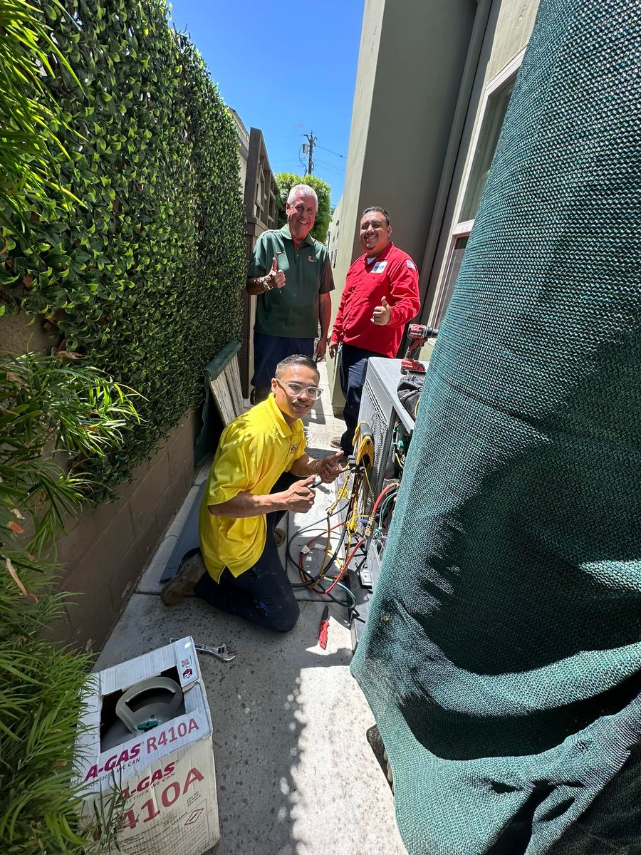 Emergency HVAC Repairs for BY THE BOOK Plumbing • Heating • Air Conditioning in San Diego, CA