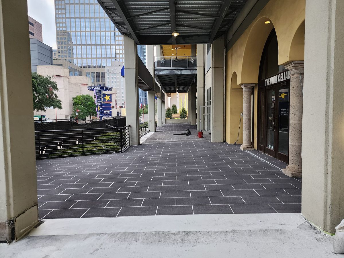 Decorative Concrete  for Elevated Building Contractors  in Houston, TX