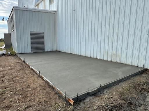 Concrete Slab Construction for TC Concrete in Elk City, OK