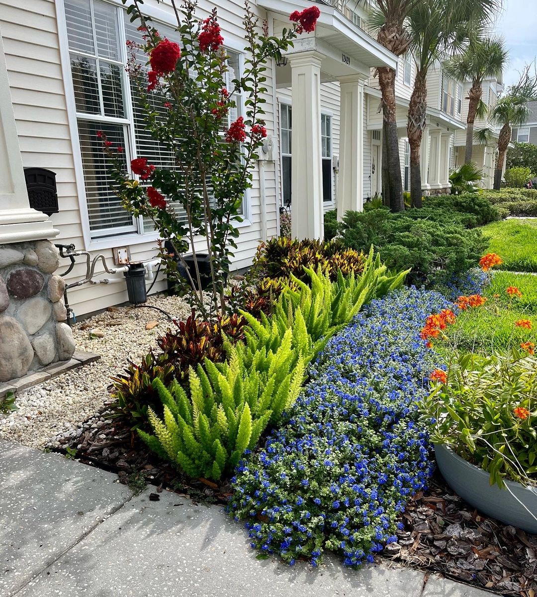 Landscape Design and Installation for Verimay's Garden and Landscaping in Hillsborough County, FL