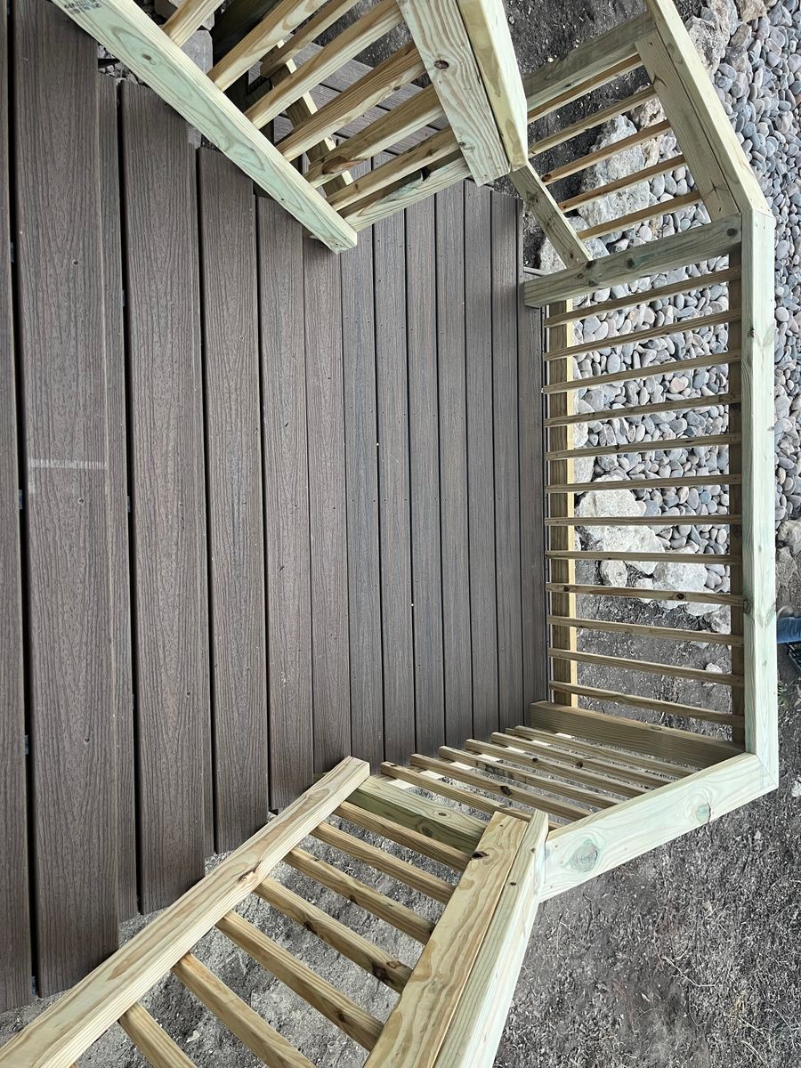 Decks & Handicap Ramps for BAKER Carpentry in Joshua, TX