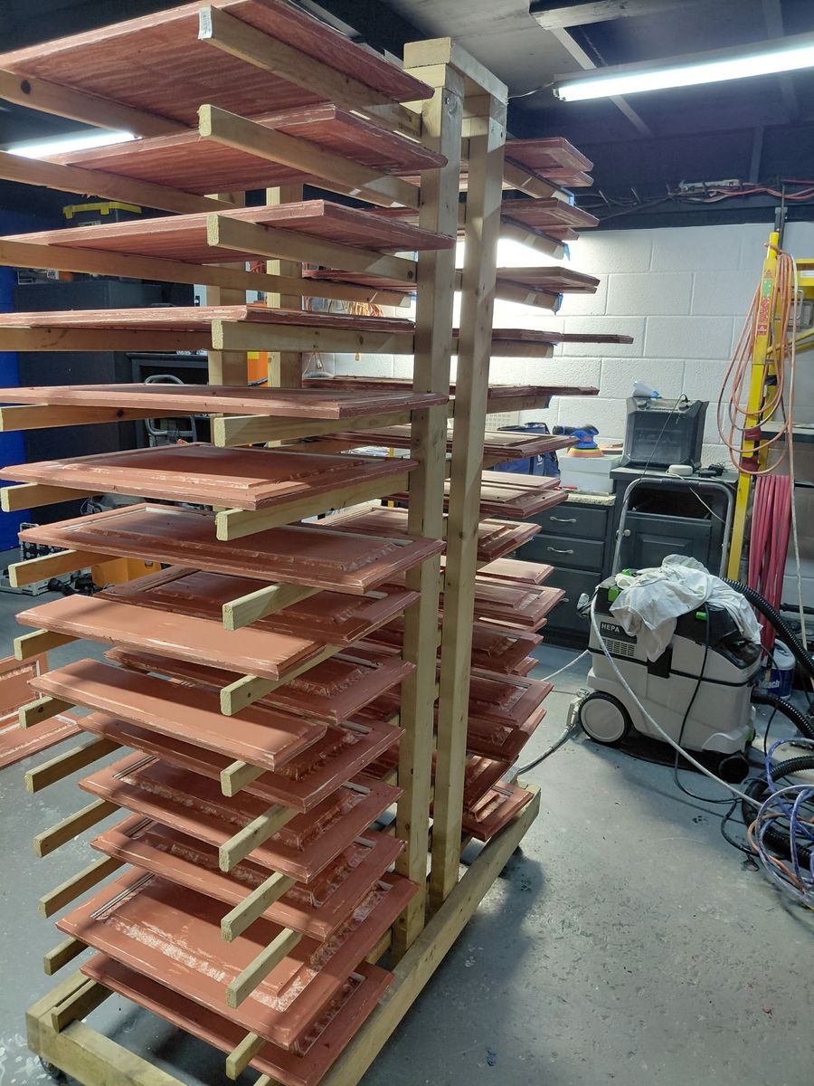 Kitchen and Cabinet Refinishing for Bambinos Painting in Durham, NC