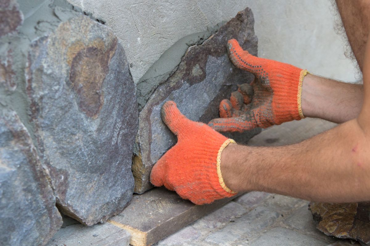 Natural Stone Hardscape for ALOV Landscaping in Stockton, CA