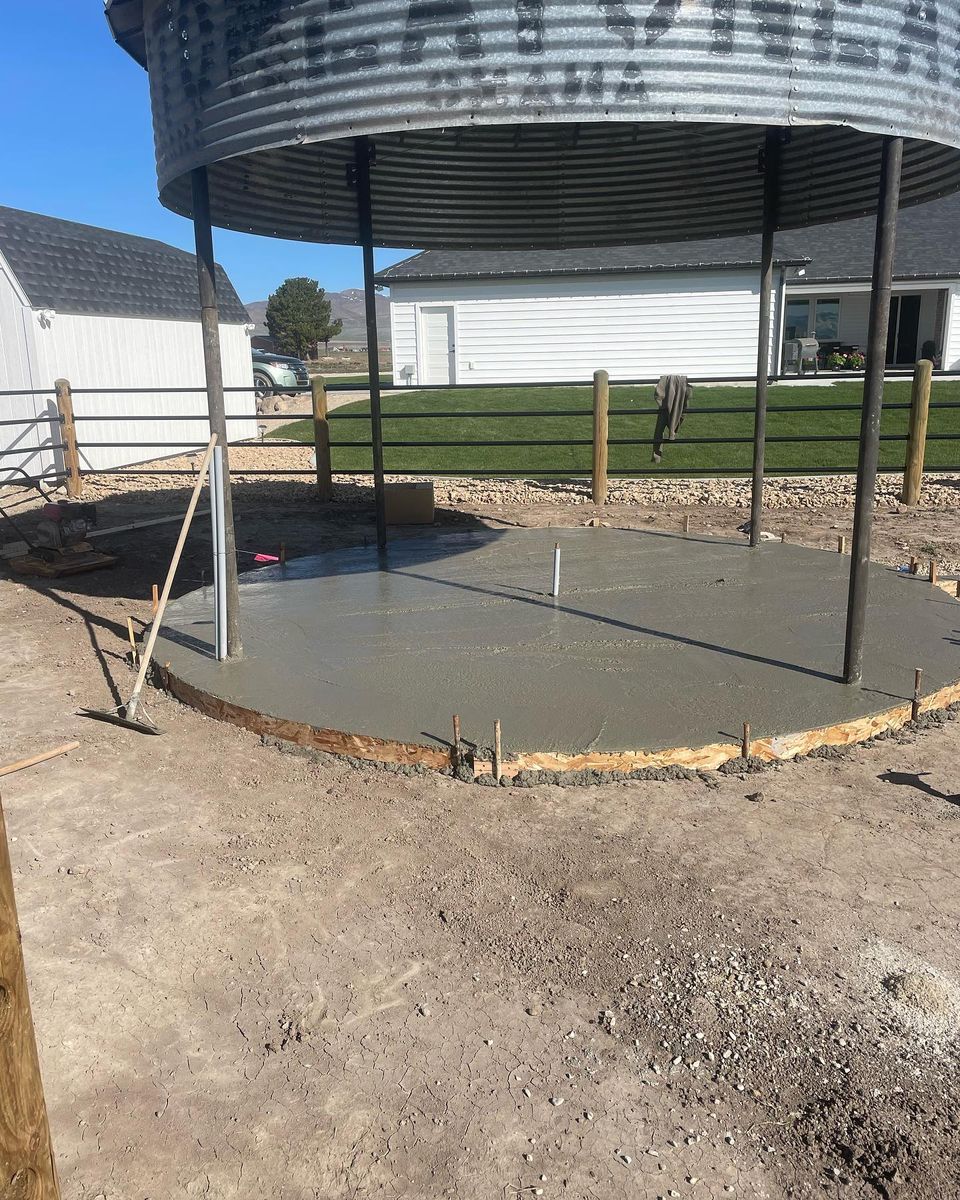 Concrete Repair-Mow strip for Ward Mobile Pour Concrete in Tremonton, UT