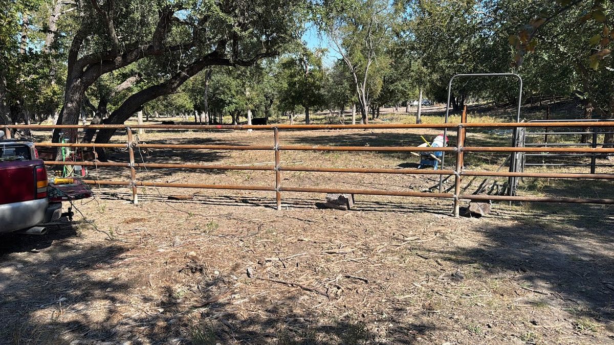 Custom Fence Design for FBR Welder & Construction in Gatesville, TX