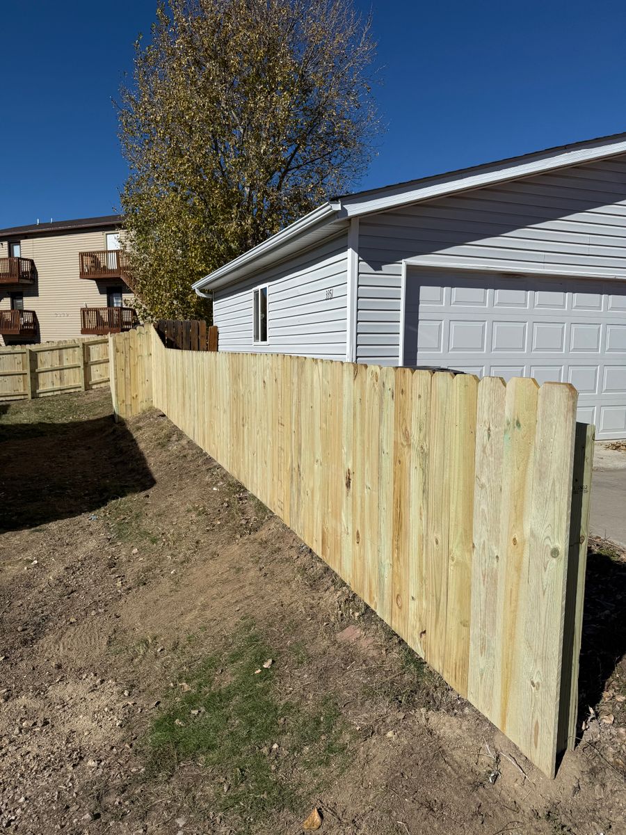 Fence Installation for DS Industries in Gillette, WY