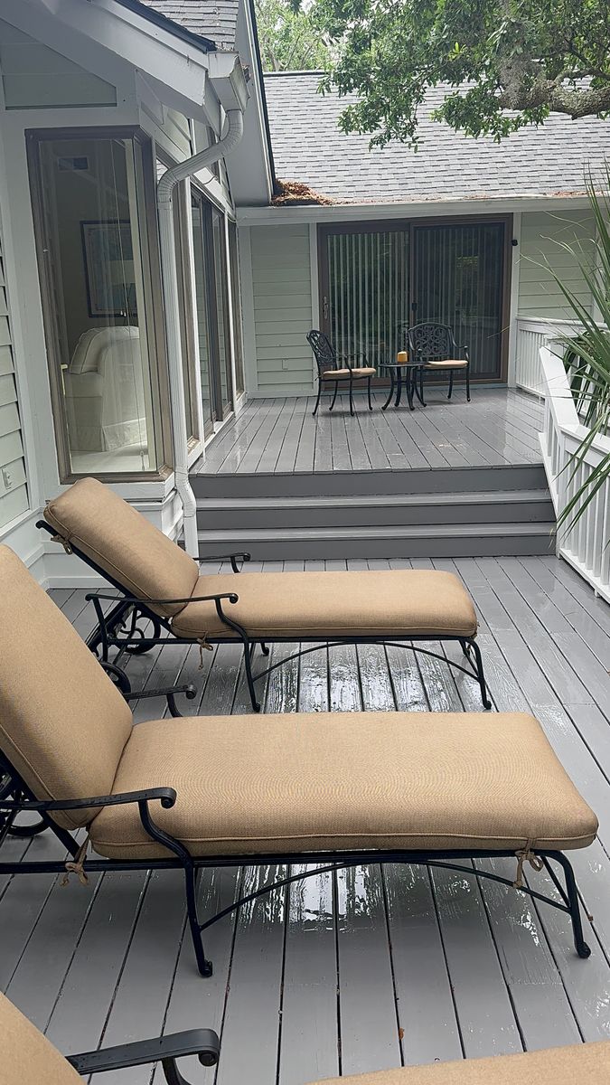 Deck & Patio Cleaning for Patriot Soft Wash LLC in Beaufort, SC