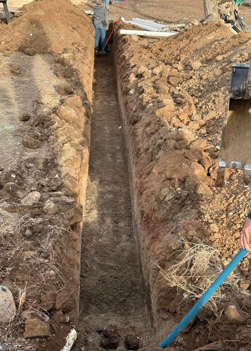 Trenching for West Creek Excavation in Montrose, CO