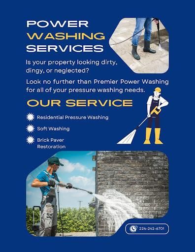 Power Washing for Premier Partners, LLC. in Northbrook, IL