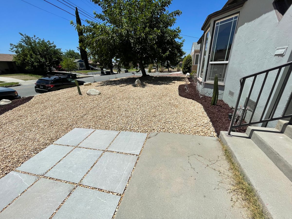 Concrete for Aidan Jade Landscaping in Riverside County, CA