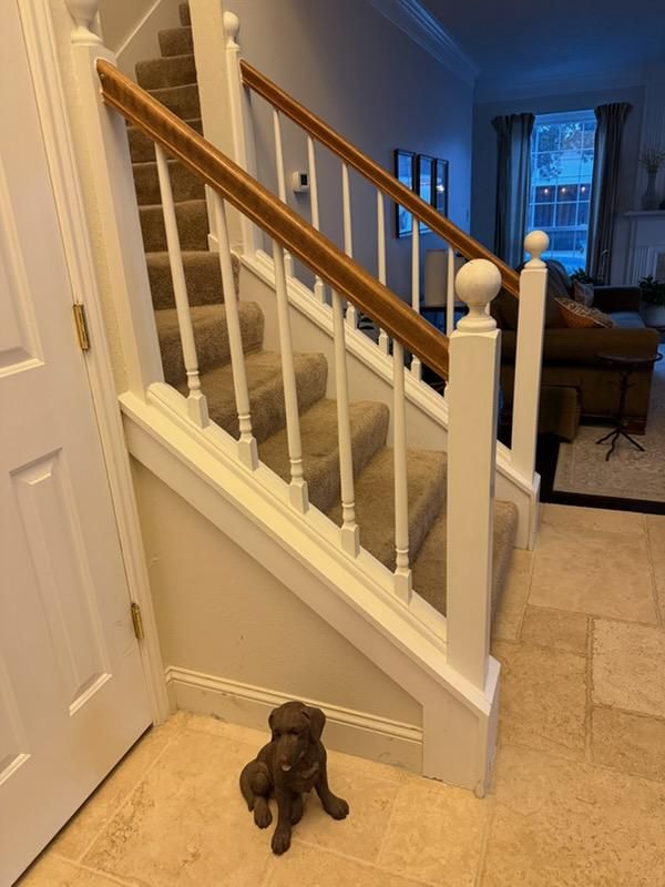 Railing Installation for Mac Stairs in Dallas, TX