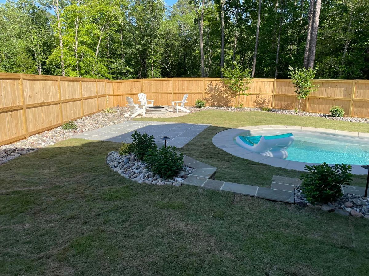 Sod Installation for Green Works Landscaping in Raleigh, NC