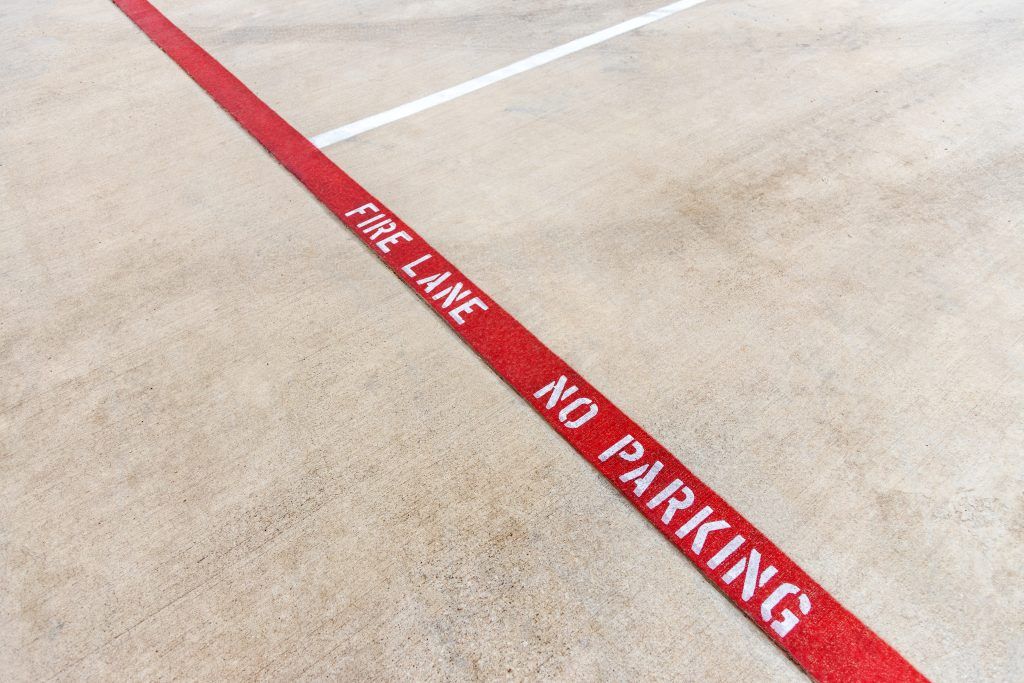 Fire Lane Painting for Curb Painting 817 in Hurst, TX