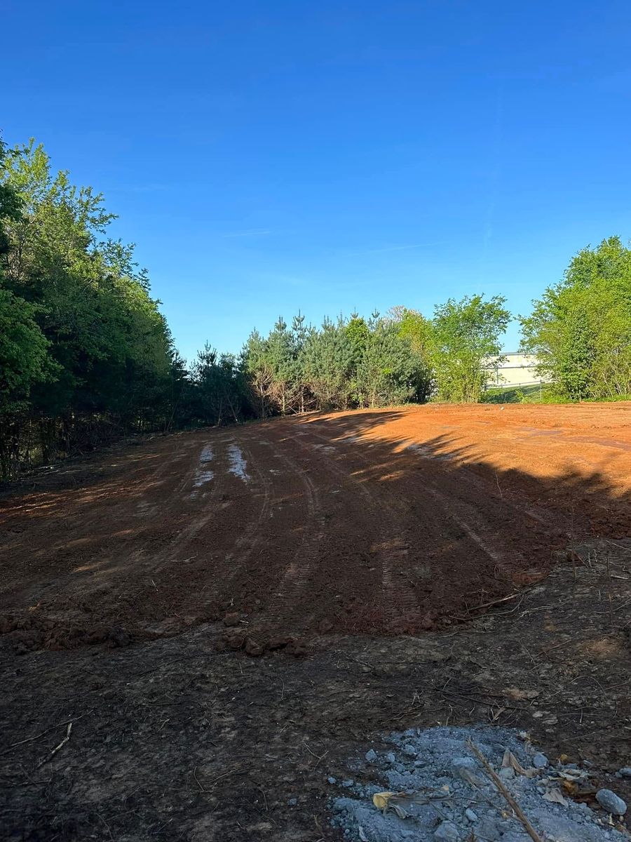 Land Grading for A&E Excavation in Knoxville, TN