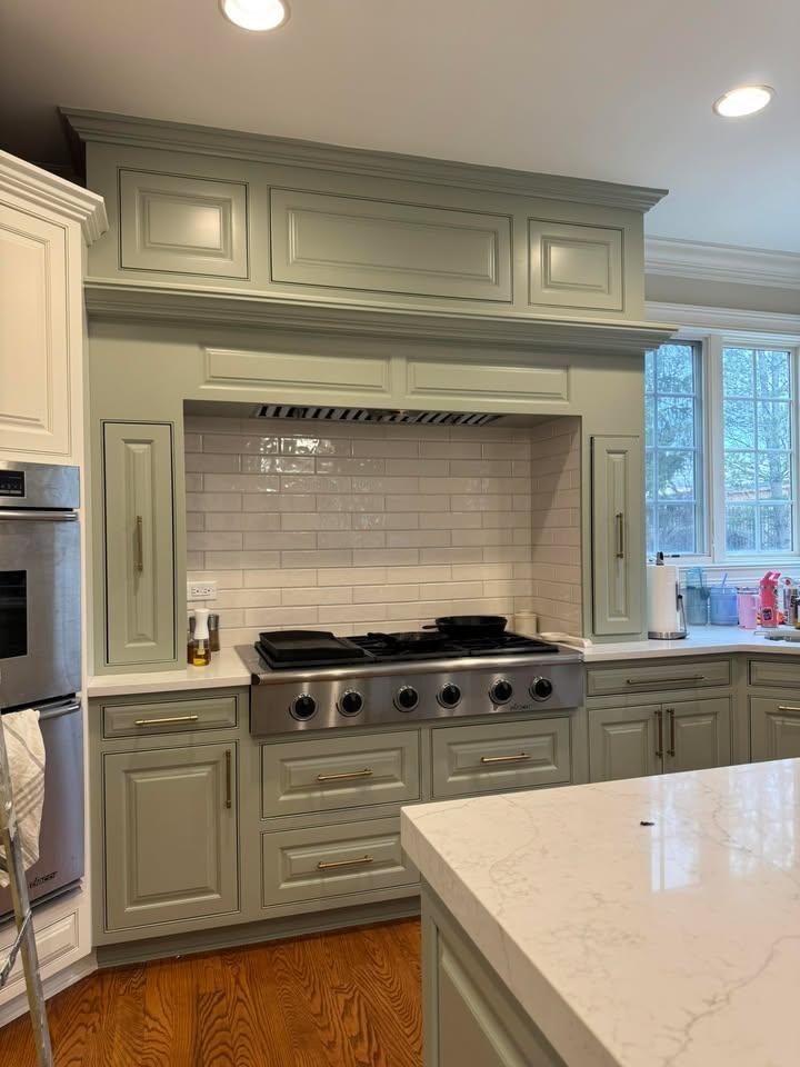 Cabinet Painting for TL Painting in Joliet, IL