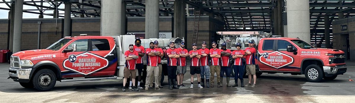 Commercial Pressure Washing for Oakland Power Washing in Clarksville, TN
