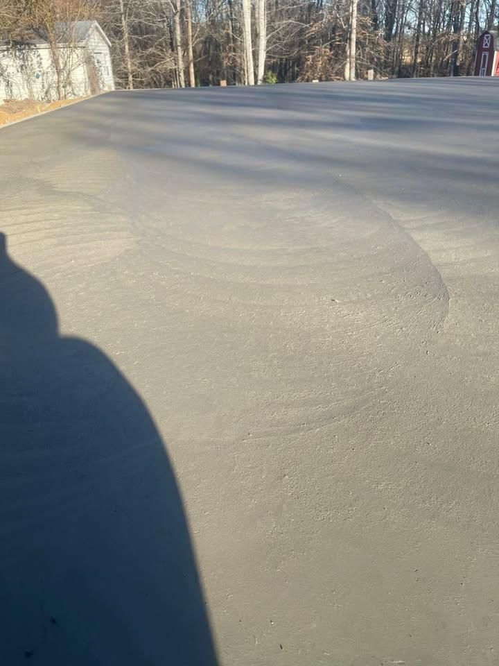Patio Installation for Wenkel Concrete, LLC in Sherrills Ford, NC