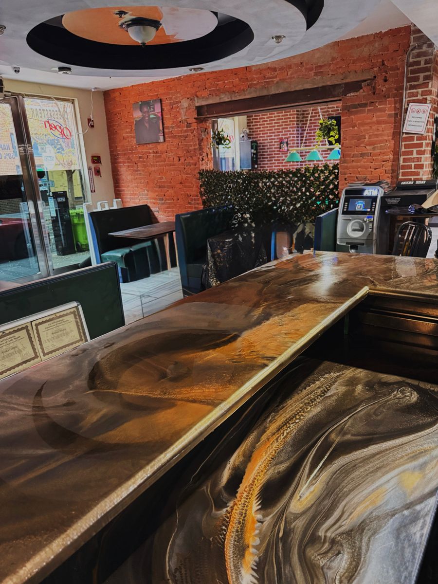 Custom Epoxy Countertops for Lone Wolf Coatings in Philadelphia, PA