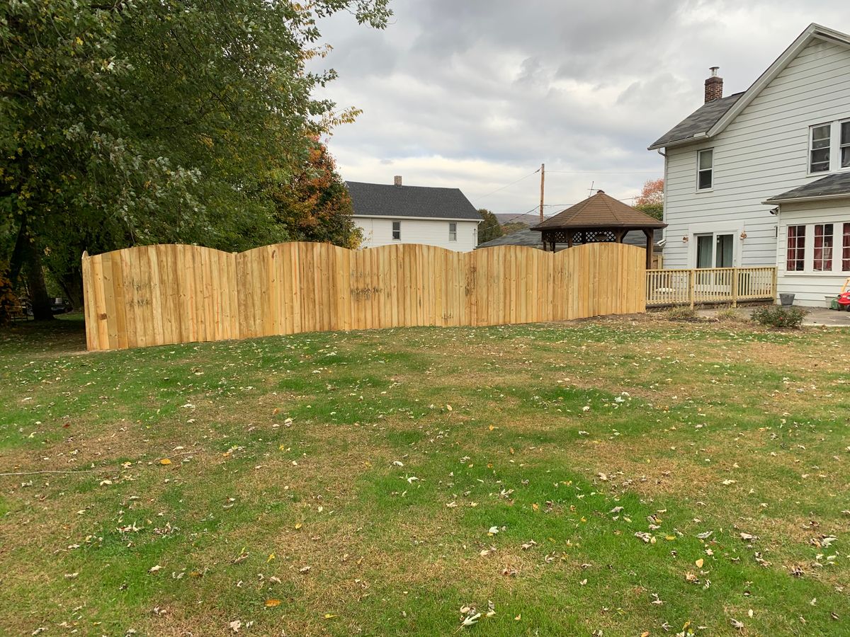Fence Installation for Wood Home Creations in Carbondale, PA