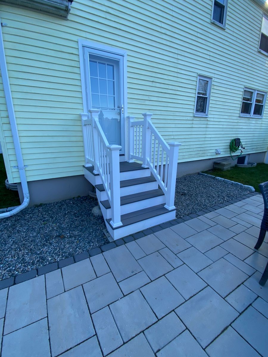 Deck & Patio Installation for Clark co. Construction in Attleboro, MA