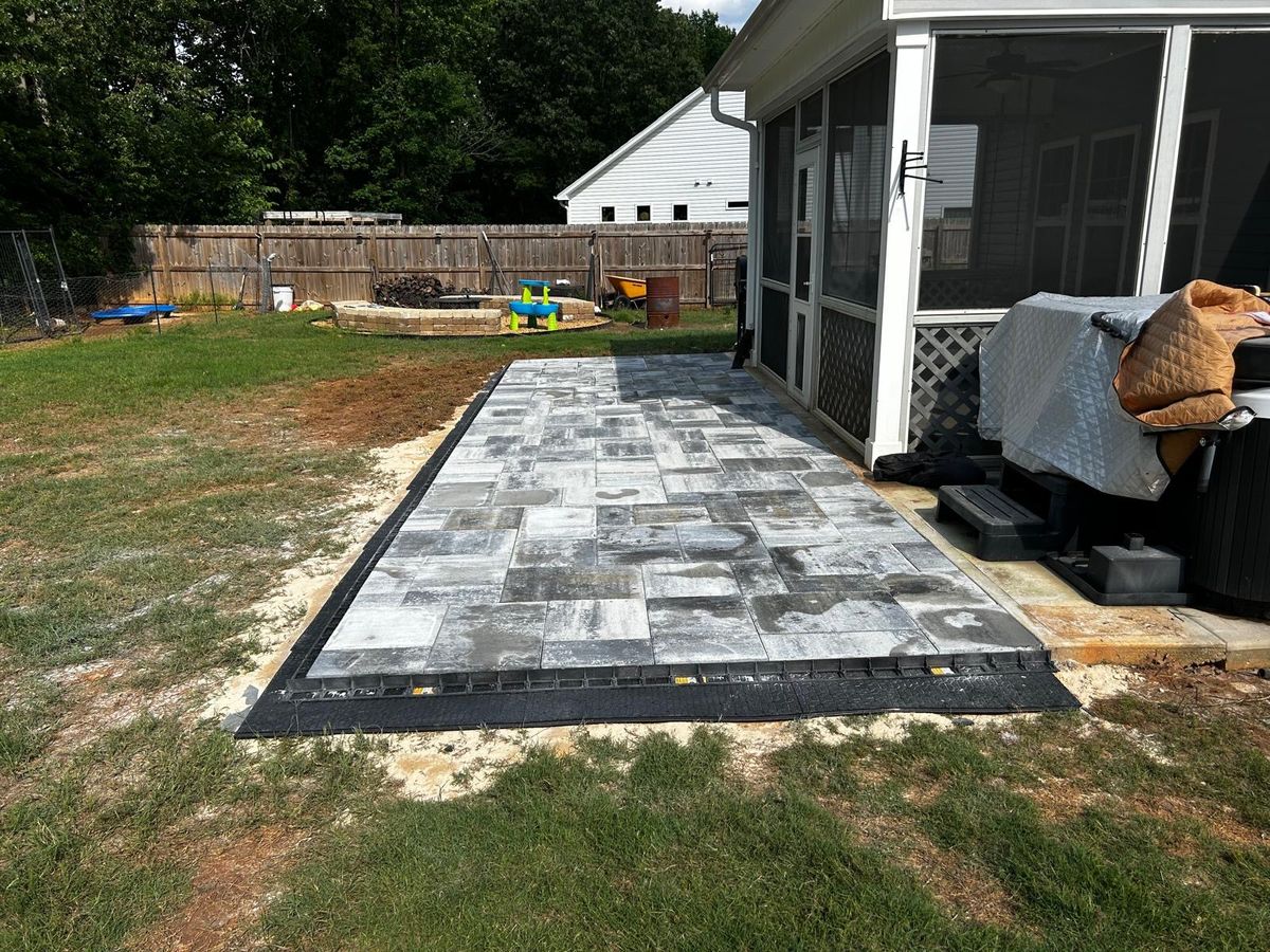 Hardscape Installation for Jem Landscaping in Wendell, NC