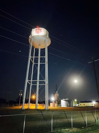 WaterTower Lighting for LUX Electric in Floresville, TX