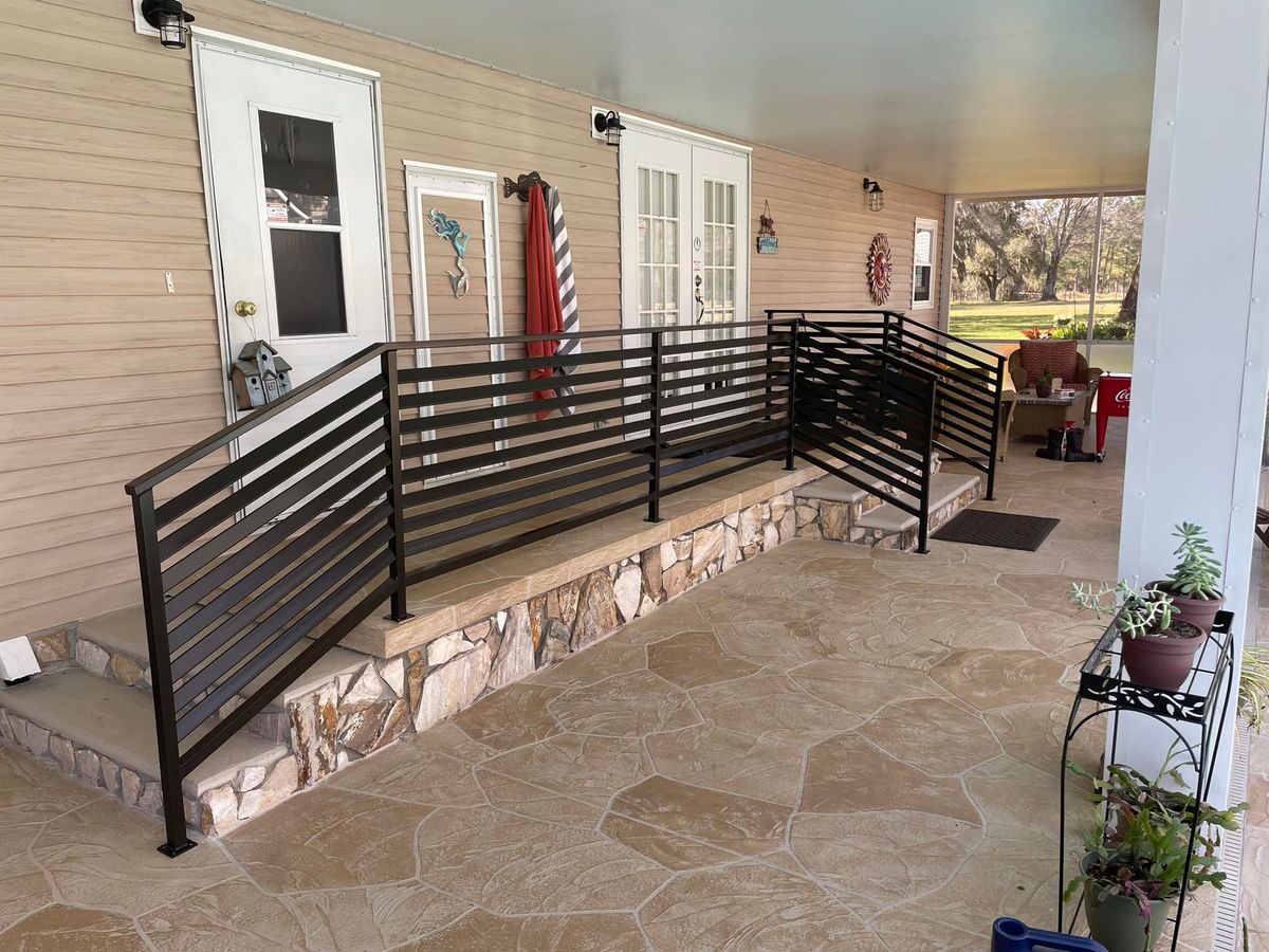 Hand Rails for Top Hand Roofing and Gutters in Pomeroy, OH