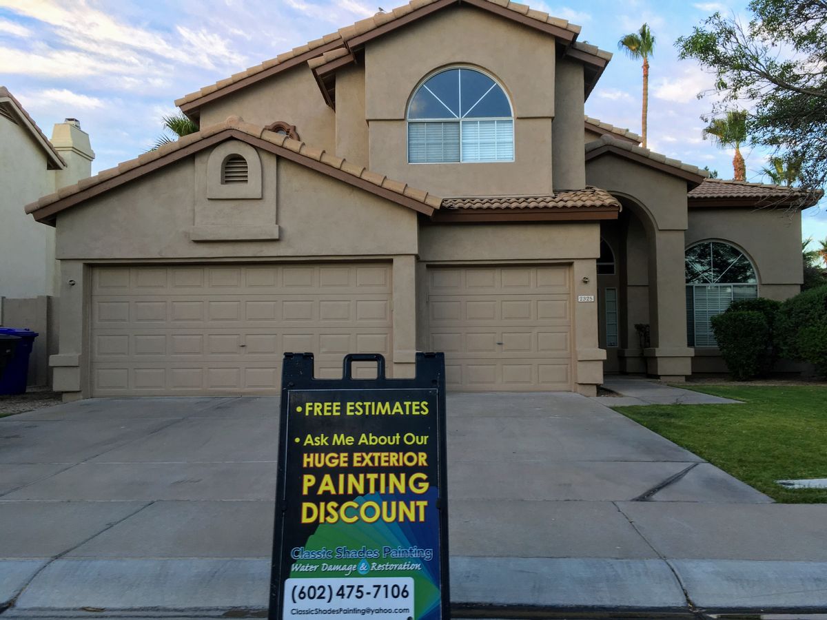 Water Damage & Restoration for Classic Shades Painting Water Damage & Restoration LLC in Mesa, AZ